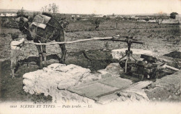 ALGERIE - Scènes Et Types - Puits Arabes - LL - Dromadaire - Enfant - Carte Postale Ancienne - Scènes & Types