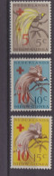 NOUVELLE-GUINEE NEERLANDAISE   Y & T 36/48 CROIX-ROUGE  OISEAUX DE PARADIS SURCHARGES 1955 NEUFS SANS CHARNIERES - Sonstige - Ozeanien