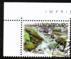 LUXEMBOURG, LUXEMBURG 2001, MI 1530 A, EUROPA, WASSER,  ESST, GESTEMPELT, OBLITERE - Used Stamps