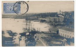 CPA - CONSTANTINOPLE (Turquie) - Vue Panoramique De L'Arsenal Et De La Corne D'Or - Turquia