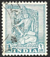 INDE   1951-  YT  34 -   Bodhissatva   - Oblitéré - Gebruikt