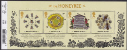GB, 2015, 3774/77 Block 95,  MNH **,  Bienen. - Unused Stamps