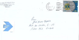 Portugal Cover Lions Stamp - Storia Postale