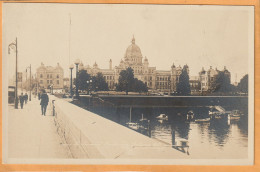 Victoria BC Canada Old Real Photo Postcard - Victoria