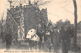41-MARCHENOIR- CARNAVAL DE 1927- 3 Eme CHAR  LA MUSIQUE - Marchenoir