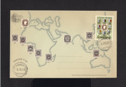 K471-MACAU-CHINA-FIRST DAY COVER MACAO.1953.SOBRE 1º Dia.ENVELOPPE Premier Jour.Brief.FDC. - Lettres & Documents