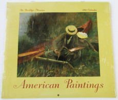 American Paintings 1995 Wall Calendar - The Brooklyn Museum - New & Sealed. Rare - Big : 1991-00