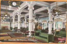 Empress Hotel Victoria BC Canada Old Postcard - Victoria