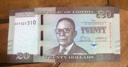 LIBERIA 20 Dolars UNC - Liberia