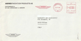 Affrancature Meccaniche Rosse (EMA) - Danimarca - Kobenhavn 1980 - ANDREX Radiation  Products AS - - Frankeermachines (EMA)