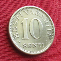 Estonia 10 Senti 1931  Estonie  W ºº - Estonia