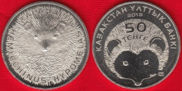 Kazakhstan 50 Tenge 2013 "Hedgehog" UNC - Kazakistan