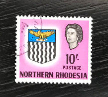 Timbre Oblitéré Rhodésie Du Nord 1963 - Rodesia Del Norte (...-1963)