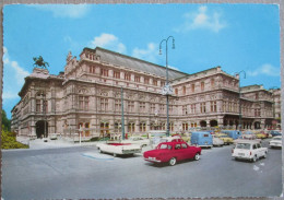 AUSTRIA WIEN VIENNA OPERA HOUSE STAATSOPER OLD CAR POSTCARD ANSICHTSKARTE CARTE POSTALE CARTOLINA PHOTO CARD POSTKARTE - Ringstrasse