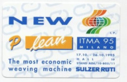 SCHEDA TELEFONICA  - ITALIA - TELECOM  - P LEAN - ITMA 95 MILANO - NUOVA - Openbaar Gewoon