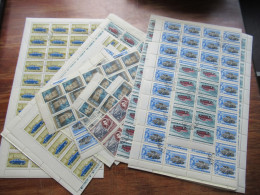 Sowjetunion UdSSR 1960 Motivmarken Automobilindustrie Nr. 2399 - 2402 In Ganzen Bögen / Bogenteilen! Haftend!!!! - Used Stamps