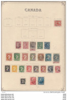 CANADA COLLECTION TIMBRES NEUFS ET OBLITERES - Collections
