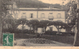 FRANCE - 63 - ROYAT - Hôtel CESAR Et Son Jardin - Carte Postale Ancienne - Royat