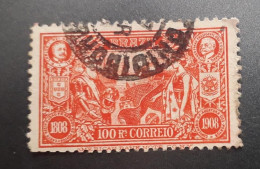 1908 Ports De Commerce 100r Yv 143 - Usati