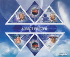 Togo 5061-5064 Kleinbogen (kompl. Ausgabe) Postfrisch 2013 Albert Einstein - Togo (1960-...)