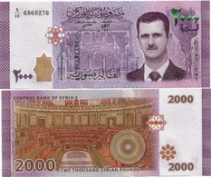 SYRIA       2000 S. Pounds       P-117[c]       2018 / AH1440         UNC - Syrien