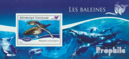 Togo Block 1103 (kompl. Ausgabe) Postfrisch 2014 Wale - Togo (1960-...)