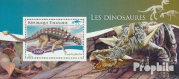 Togo Block 1099 (kompl. Ausgabe) Postfrisch 2014 Dinosaurier - Togo (1960-...)