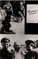 71207 Sholokhov With The Cossacks Raised The Cossacks Of The Nobel Laureate Mikhail Writer. USSR Soviet Postcard. - Nobel Prize Laureates