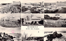 FRANCE - 64 - BIARRITZ - Reine Des Plages - Multivues - Editions De Luxe ESTEL - Carte Postale Ancienne - Biarritz