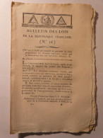 BULLETIN DES LOIS De 1794 - DIVORCE CONTESTATIONS SERVICE MILITAIRE SUISSE INDEMNITES PERTE INVASION BILLET DE CONFIANCE - Decretos & Leyes