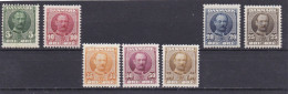 Danemark 1907/1912, Cat. Yvert N° 55/61 ** (55*) Très Beau - Unused Stamps