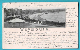 * Weymouth - Dorset (United Kingdom - England) * Panorama, Beach, Plage, Kiosque, Littoral, Vue Générale, TOP 1900 - Weymouth
