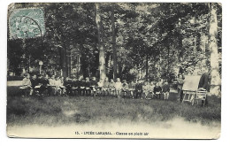 37  PP CPA  Foix Carte Photo Lycée Lakanal Classe En Plein Air CPA Carte Bon état - Bourgtheroulde