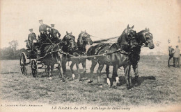 Le Haras Du Pin * Attelage De Demi Sang * Hippisme Hippique Chevaux Cheval - Autres & Non Classés