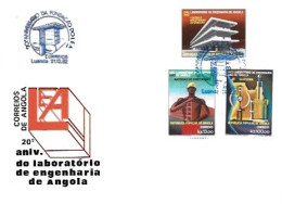 Angola & FDC XX Anniversary Of The Engineering Laboratory Of Angola, Luanda 1982 (79799) - Other & Unclassified