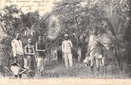 AFRIQUE - CONGO - BOMA - Travailleur De L'Agriculture - Edit C Van Cortenbergh Fils - Carte Postale Ancienne - Autres & Non Classés