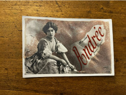 Prénom " ANDREE " * Name Andrée * Carte Photo Reutlinger * CAVALIERI Cavaliéri * Artiste Célébrité Théâtre Opéra Cinéma - Vornamen