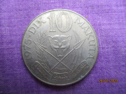Congo: 10 K (makuta) 1975 - Congo (Democratic Republic 1964-70)