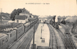 38-SAINT-ANDRÉ-LE-GAZ- LA GARE - Saint-André-le-Gaz