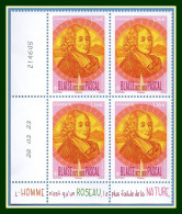 Coin Daté ** MNH Blaise Pascal 2023 Ecrivain - 2020-…