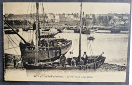 CPA 29 AUDIERNE - Rare - Le Port Vu De Saint Julien - Edit Artaud 44 - Réf Q 281 - Audierne