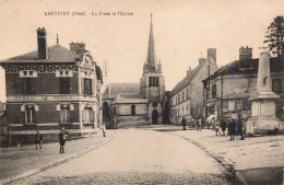 60 - RANTIGNY - S20114 - La Poste Et L'Eglise - Rantigny