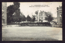 CPA 59 - LAMBERSART - 9 PLACE DE L'AMIRAL COURBET - Lambersart