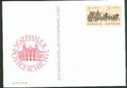 Personenpostwagen DDR GA P93 * 5/5 Pfg. Postkutsche Sozphilex 1985 Pferd Berlin Postmuseum - Postales Privados - Nuevos
