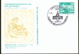 Dresden  GA PP 15 /129 Rembrandt Mutter Und Kind Dresden Sonderstempel Dresden Zwinger - Privé Postkaarten - Gebruikt