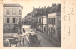 89-SENS- LA PLACE THENARD ET L'ANCIEN TRAMWAY - Sens