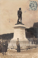 18-BOURGES- CARTE-PHOTO-MONUMENT AUX MORTS  SOUVENIR DE L'INAUGURATION 2 JUIN 1907 - Bourges