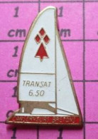 611c Pin's Pins / Beau Et Rare / SPORTS / VOILE VOILIER TRANSAT 6.50 CONSERVEURS BRETONS - Zeilen