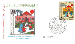 MOROCCO - FDC 1984 SOS-KINDERDORF / *1148 - Marokko (1956-...)