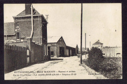 CPA 59 - LA MADELEINE - AUTOMOBILES RENE MARION - BUREAUX ET ATELIERS - RUE DU PRES CATELAN - La Madeleine